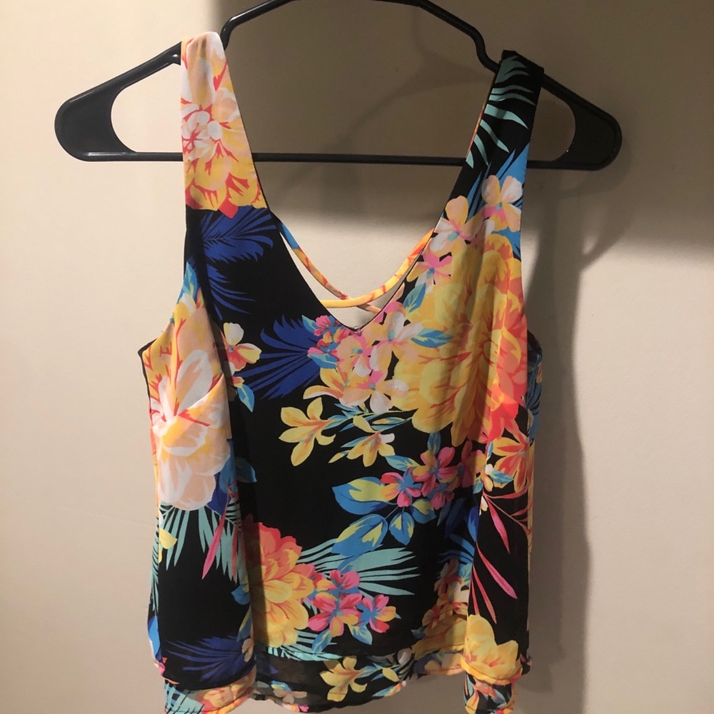 CANDIES Floral tank top